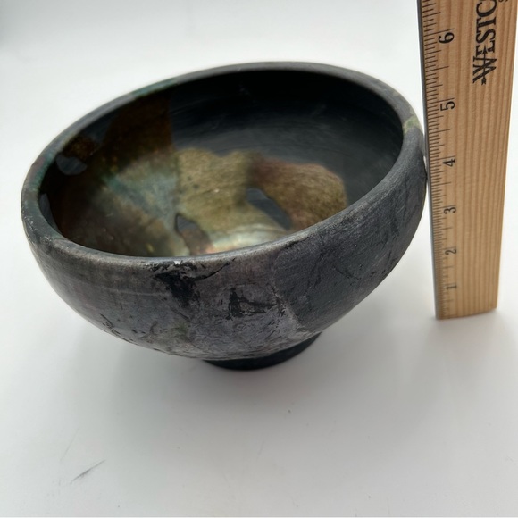 Raku Pottery Planter/Bowl - Picture 9 of 9